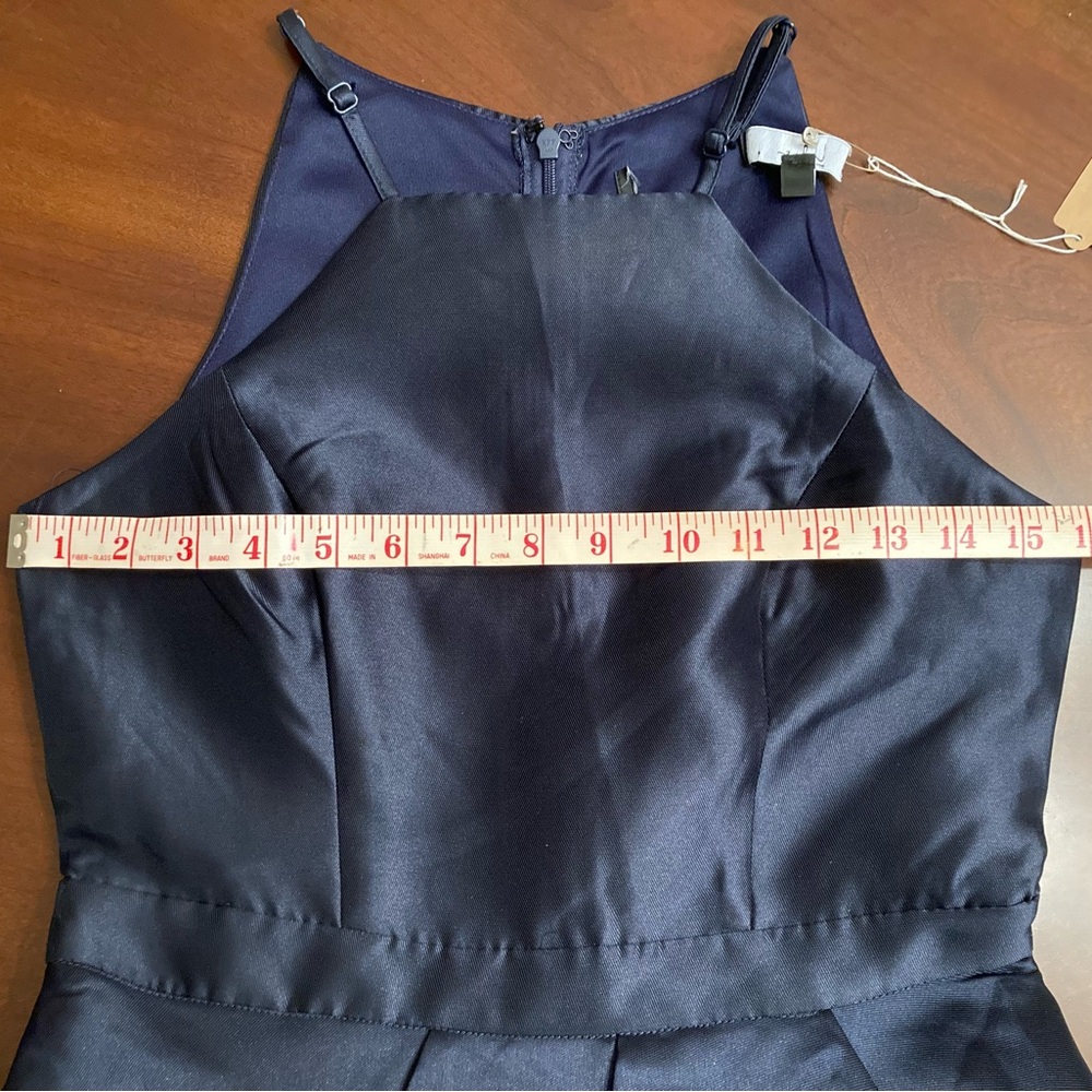 Lulu's Navy High-Low Dress - Picture 6 of 9